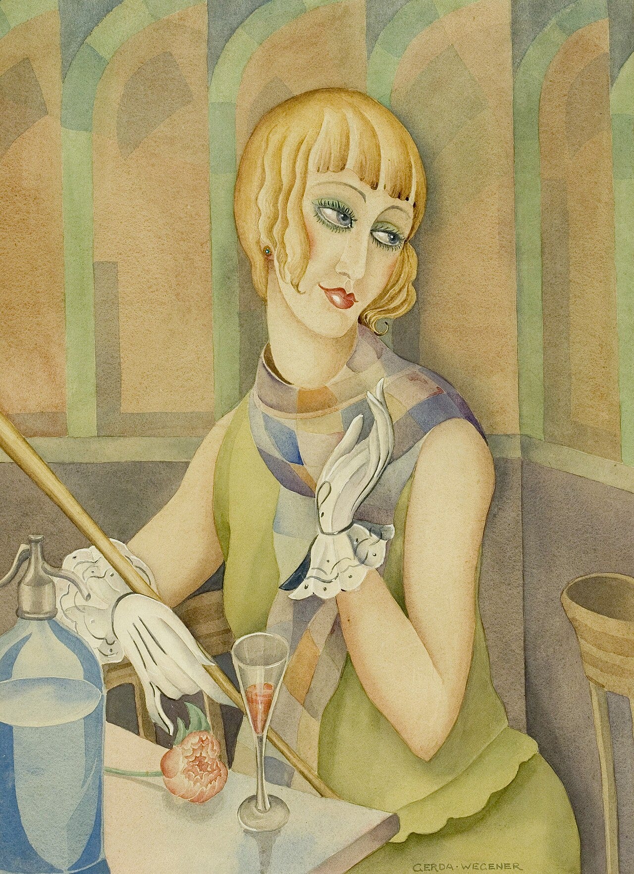 Gerda Wegener portrait