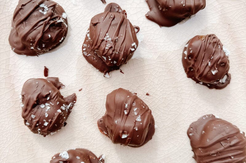 Chocolate Caramel Eggs