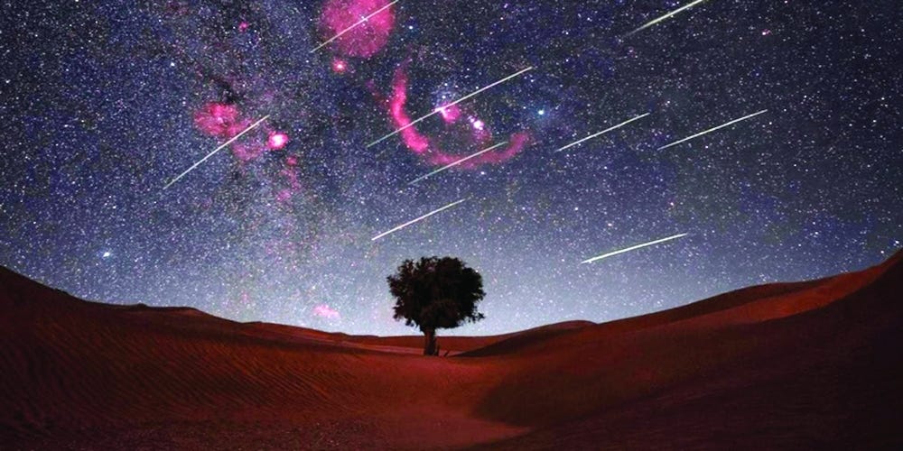 Perseid meteor shower to light up Oman's skies on Wednesday - Oman Observer
