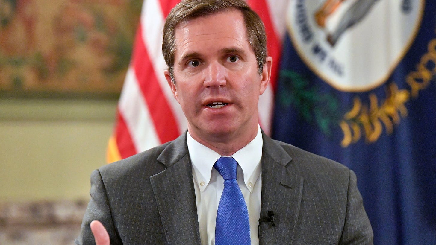 Kentucky Gov. Andy Beshear laughs off unflattering social media comments in  a video with his wife | NEWS10 ABC