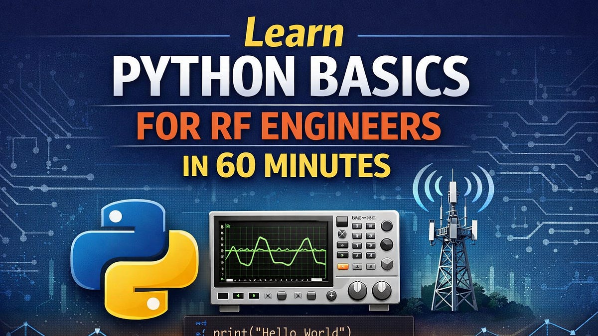 RF Automation 3.0: Learn Python Basics for RF Automation in 60 Minutes!