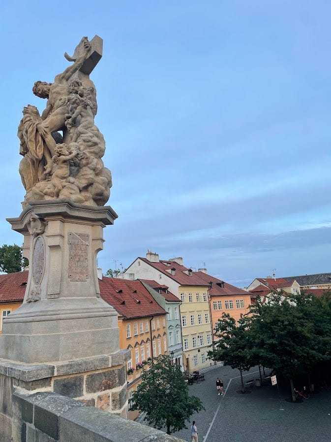old homes and buildings in Prague