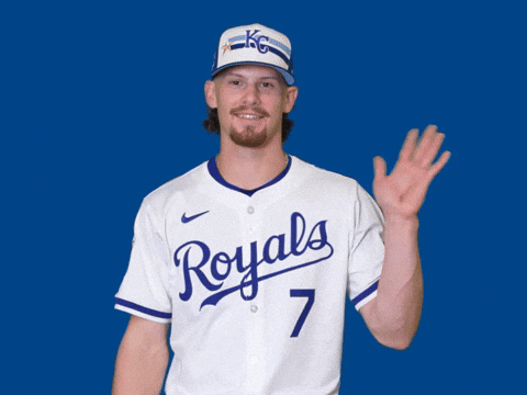 Bobby Witt Jr. Waving Hello