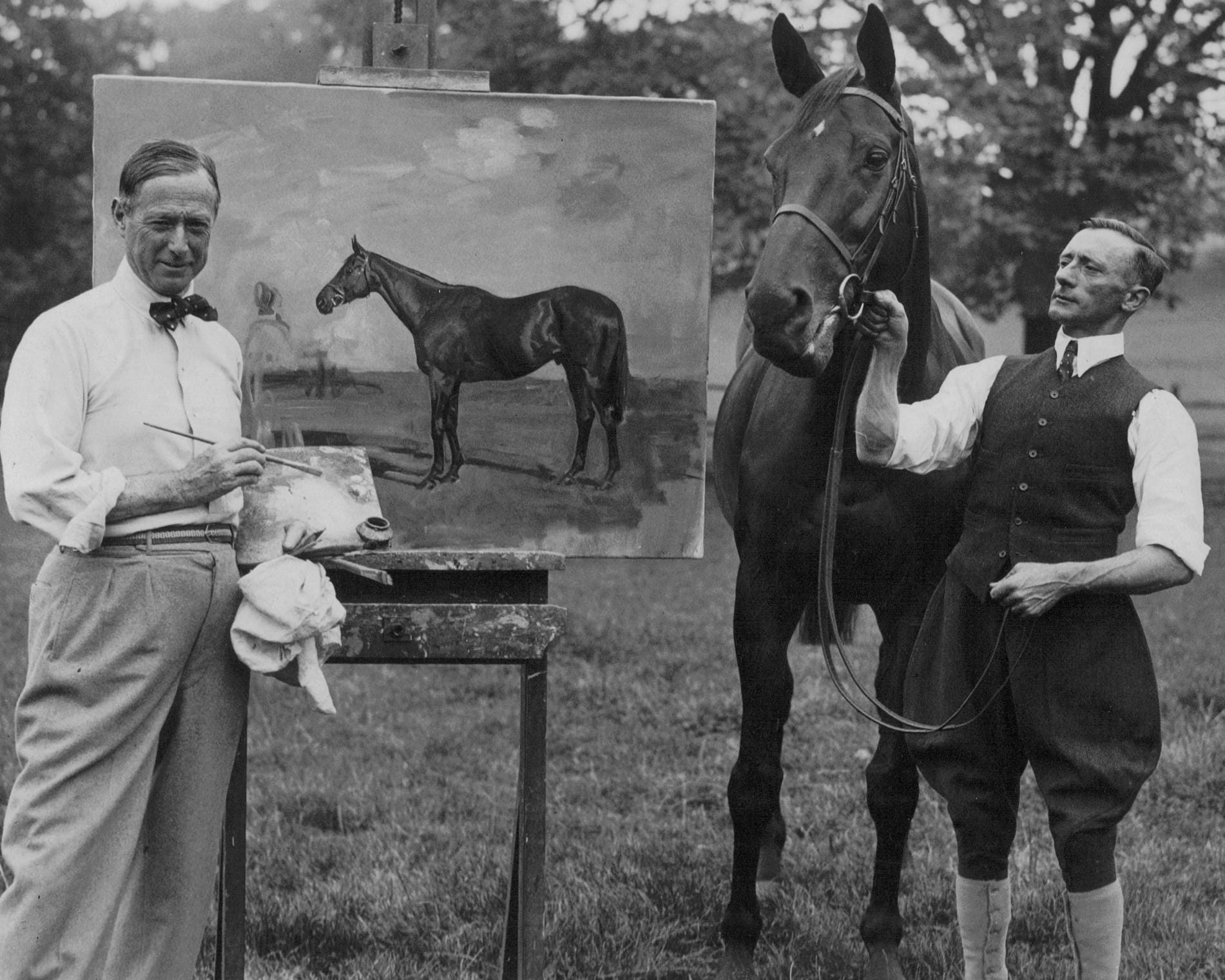 Munnings Among the Romani - by James Gurney - Paint Here