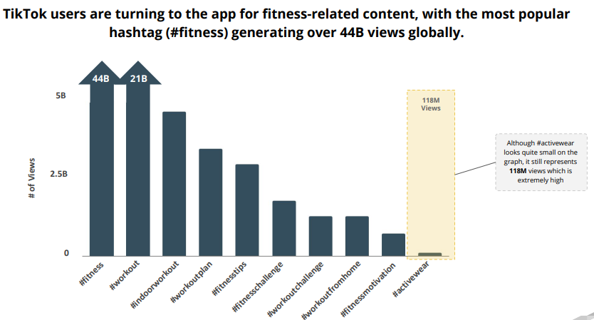 TikTok followers statistics 