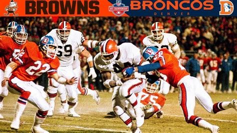 "The Fumble" (Browns vs. Broncos, 1987 AFC Championship) | NFL Vault ...