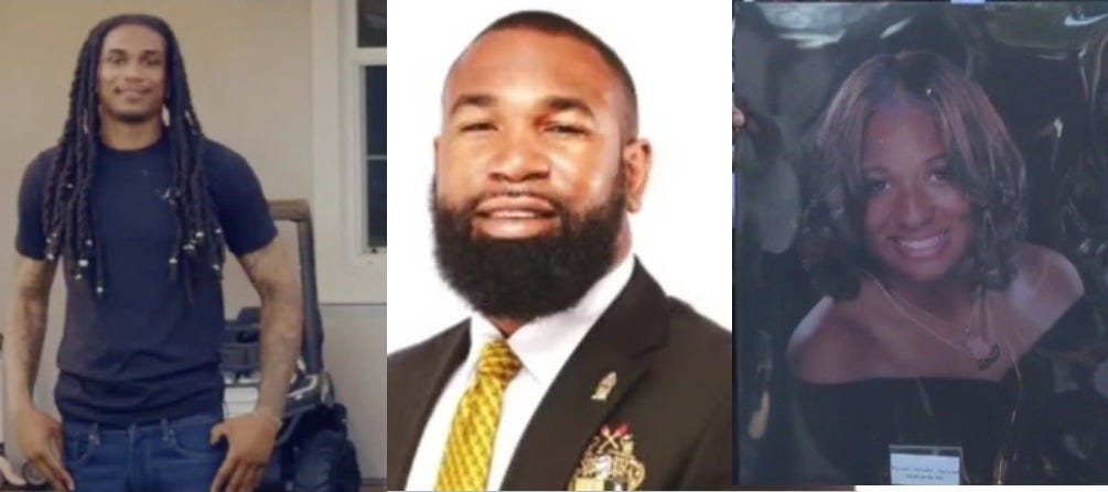 Meah Bordenave-Jenkins, Thaddeus ClarkEric Washington, Meah Bordenave-Jenkins, Thaddeus ClarkEric Washington,