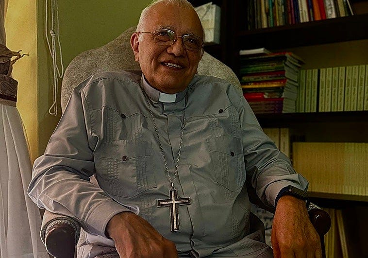 El cardenal Baltazar Porras, en la parroquia del este de Caracas donde vive desde que dejó la Archidiócesis. El cardenal Baltazar Porras, en la parroquia del este de Caracas donde vive desde que dejó la Archidiócesis.
