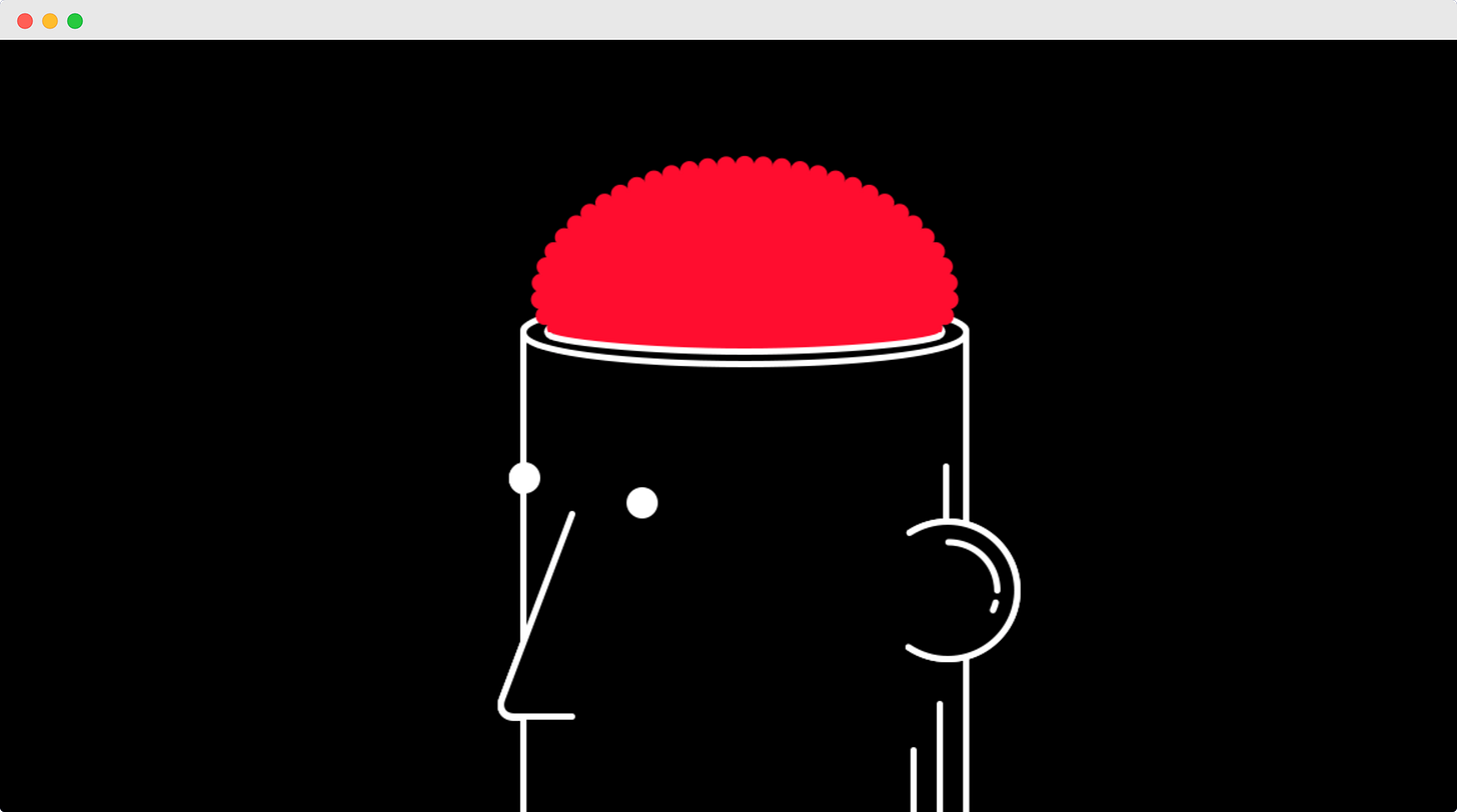 Screenshot of the Gentle Brain website linked below.