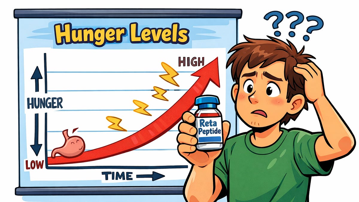 hungry on retatrutide making me Still overeating Reta?? Here's why, and all other GLP's are Tried it and. Retatrutide isn't