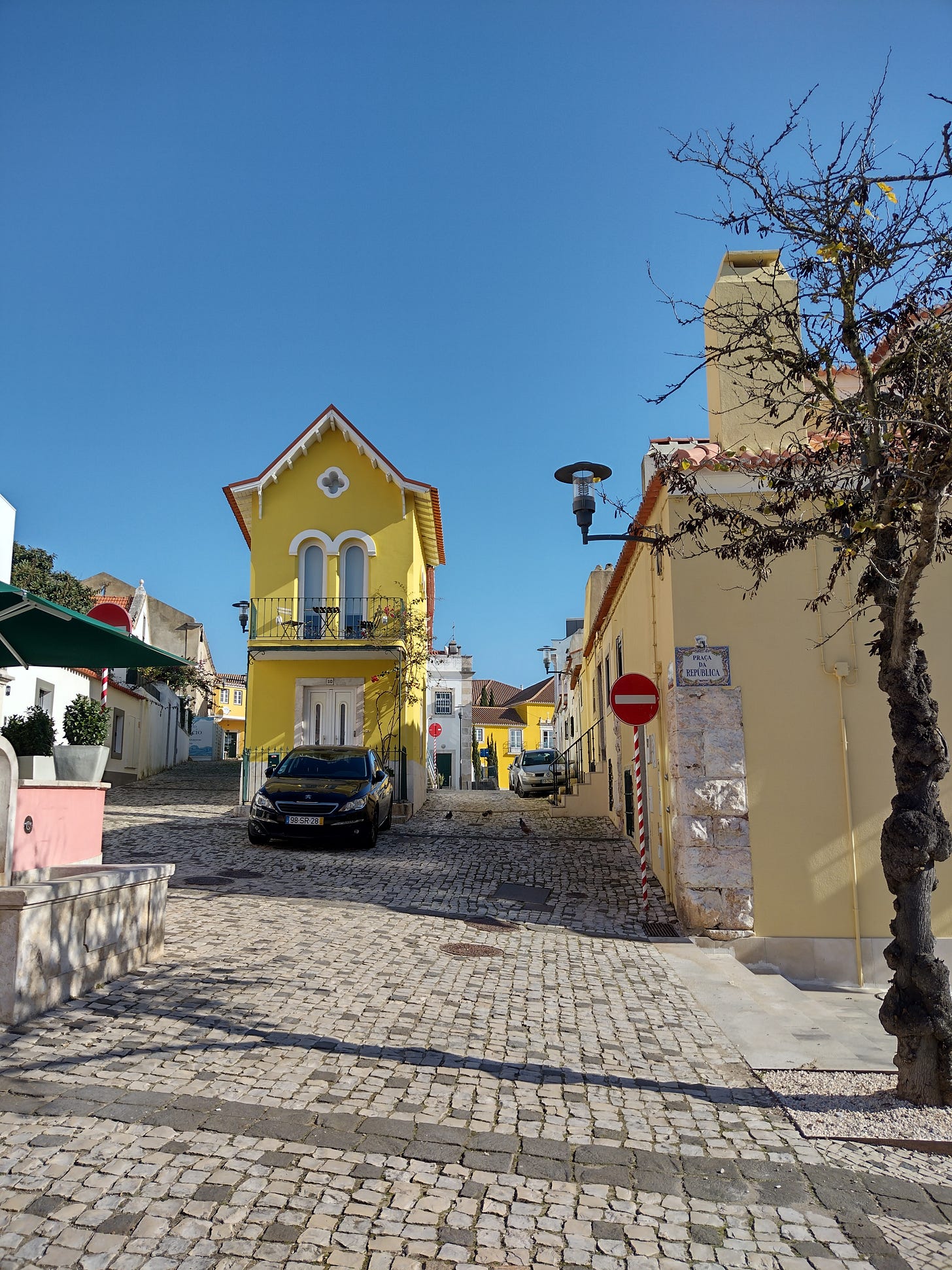 Visiting Paço de Arcos - by Carol A. Wilcox