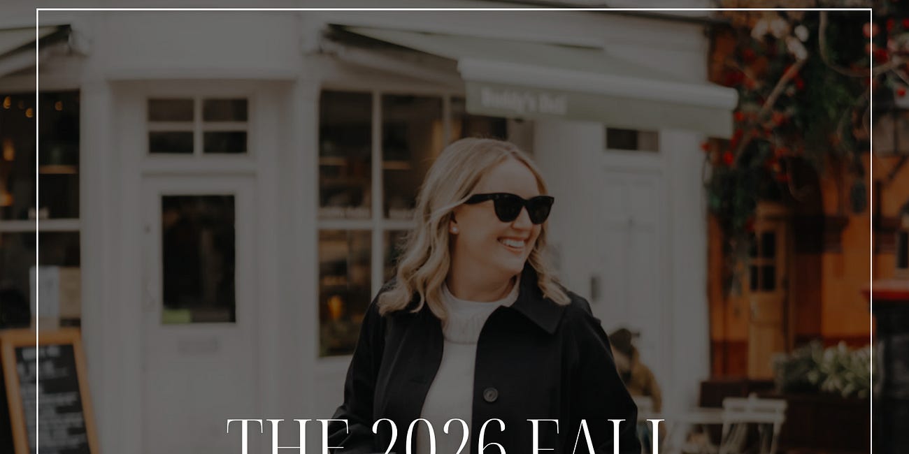 Your 2026 Fall Shopping Guide