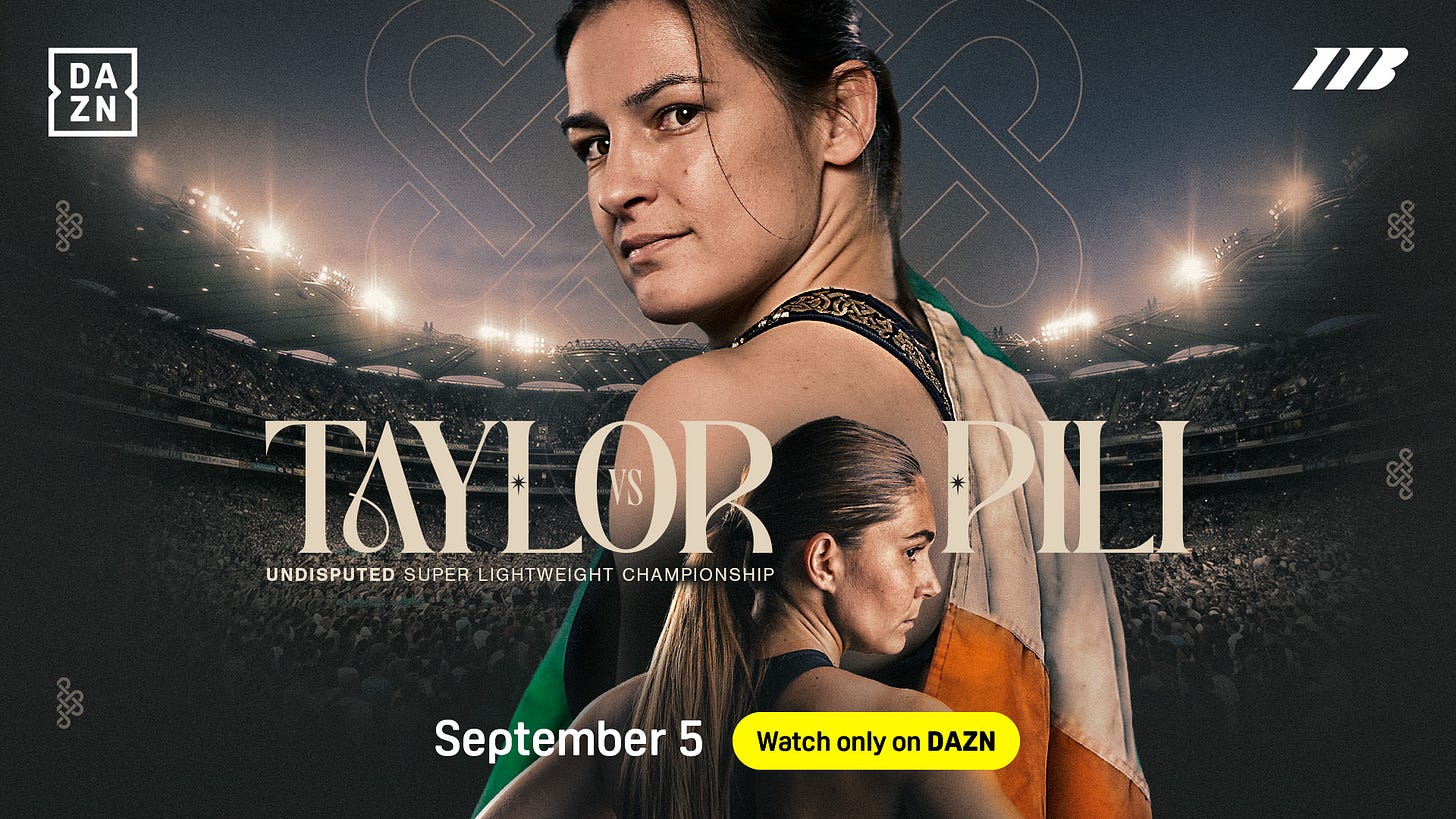 Katie Taylor vs Flora Pili: How to watch, date, ringwalks, undercard,  prediction, odds | DAZN News US