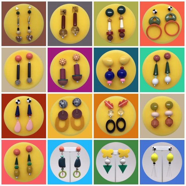 new earrings at elemenopy