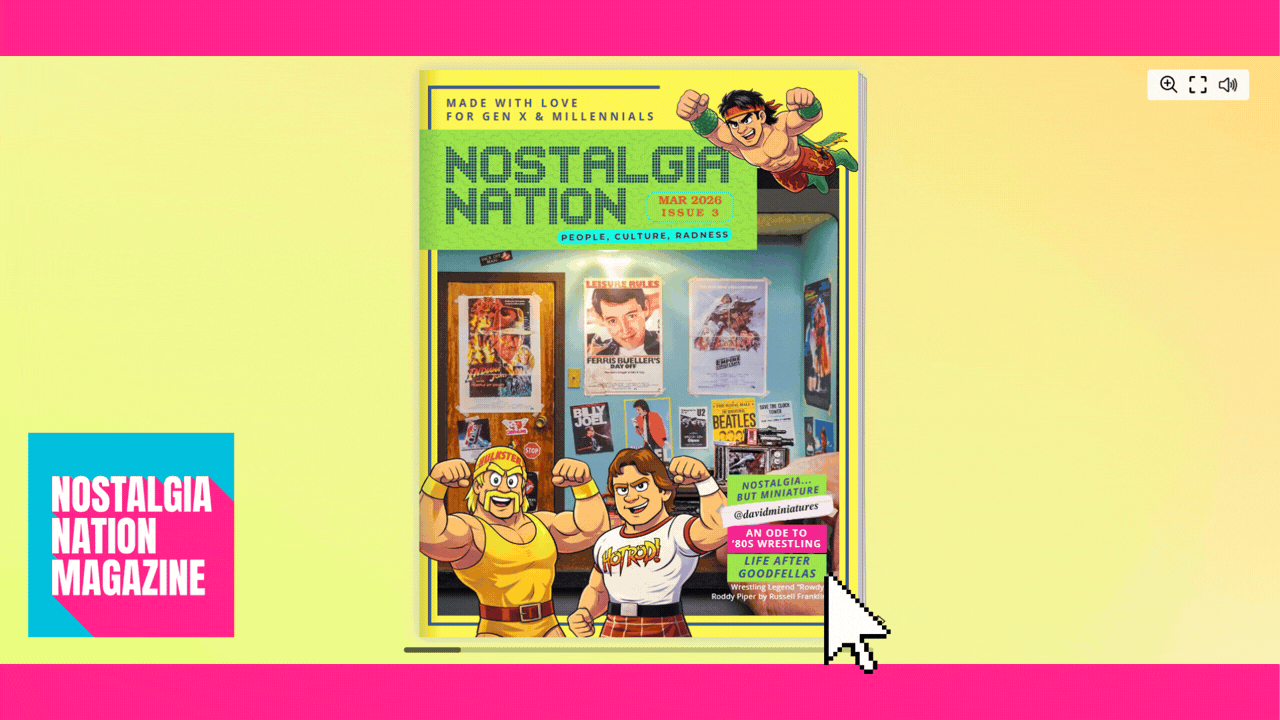 Nostalgia Nation Magazine - Issue 3 (MAR 2026) - Flipbook preview and click