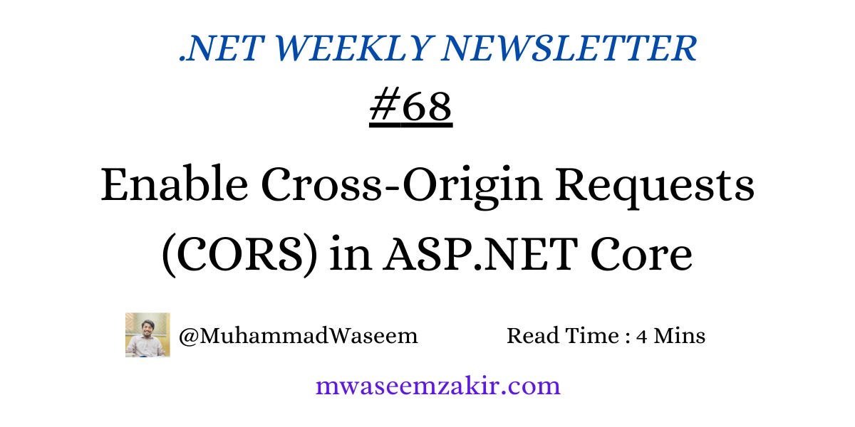 cross origin request https: Images High Quality... Enable Cross-Origin Requests (CORS) in ASP.NET Core