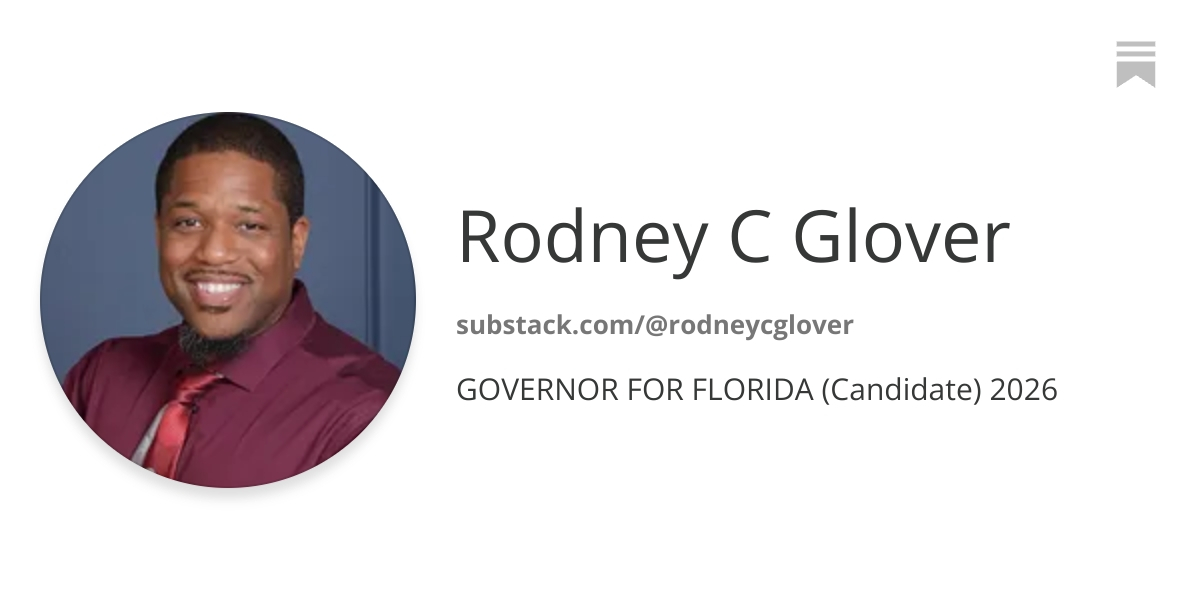Rodney Christopher Glover portrait