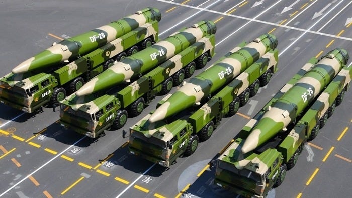 Guam Express' DF-26 missiles in service with PLA - Asia Times