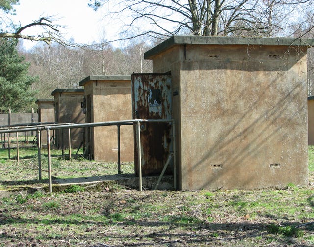 Fissile core storage igloos