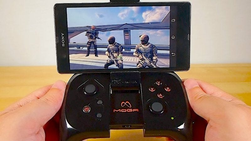 POWER A MOGA Pro Mobile Gaming System for Android Smartphones POWER A MOGA Pro Mobile Gaming System for Android Smartphones
