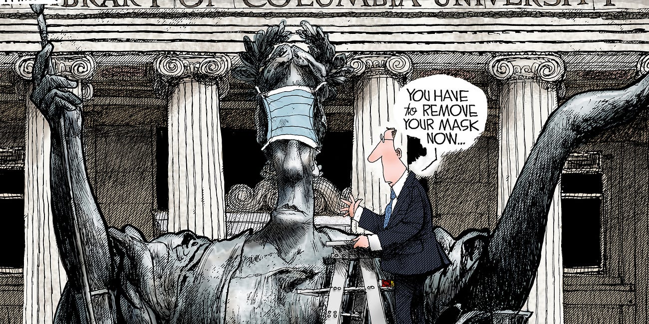 Michael Ramirez: Blind Hate 3-28-25