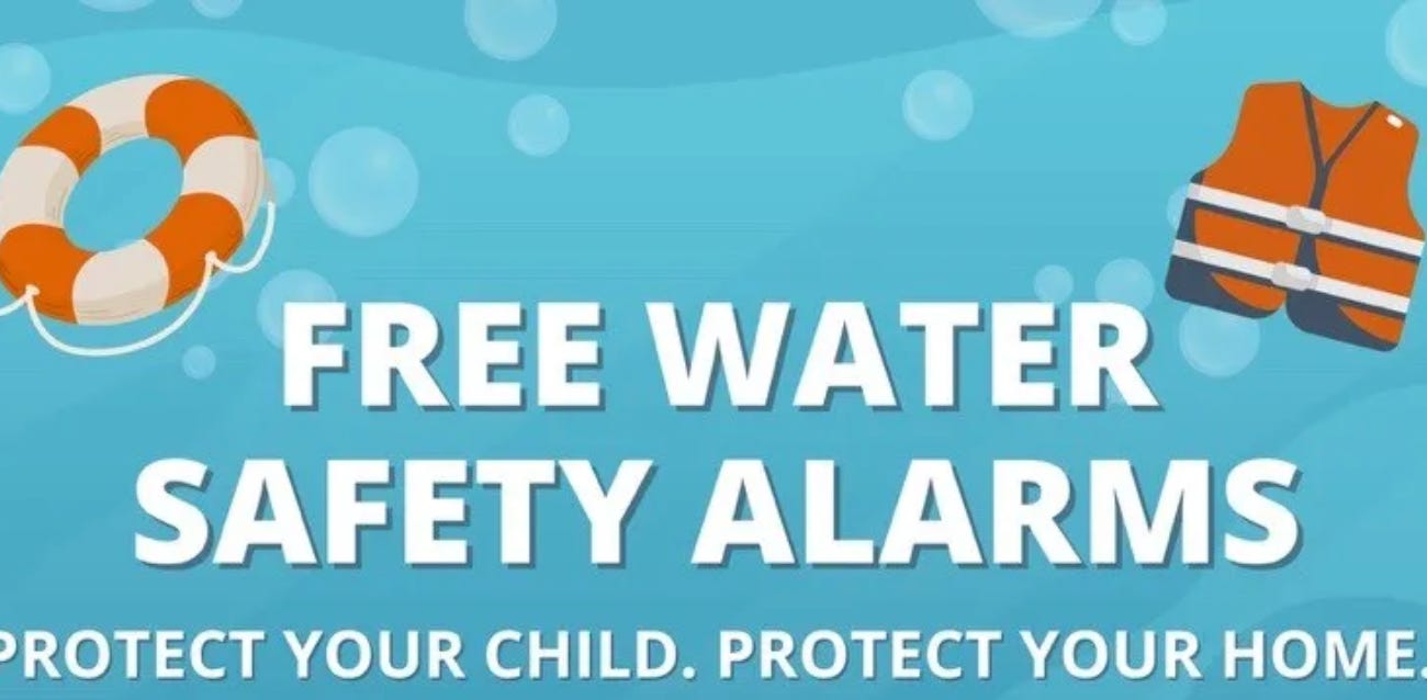 Manatee County Launches Free Water Safety Alarm Initiative to Prevent Child Drownings