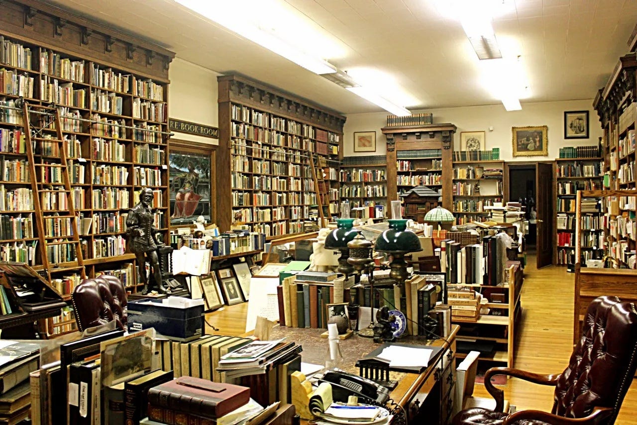 Photo of John King Books rare book annex Photo of John King Books rare book annex