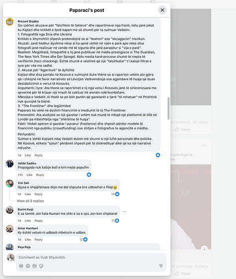 Comments Captured in the Screenshots on Wednesday, Feb 11, 2026.