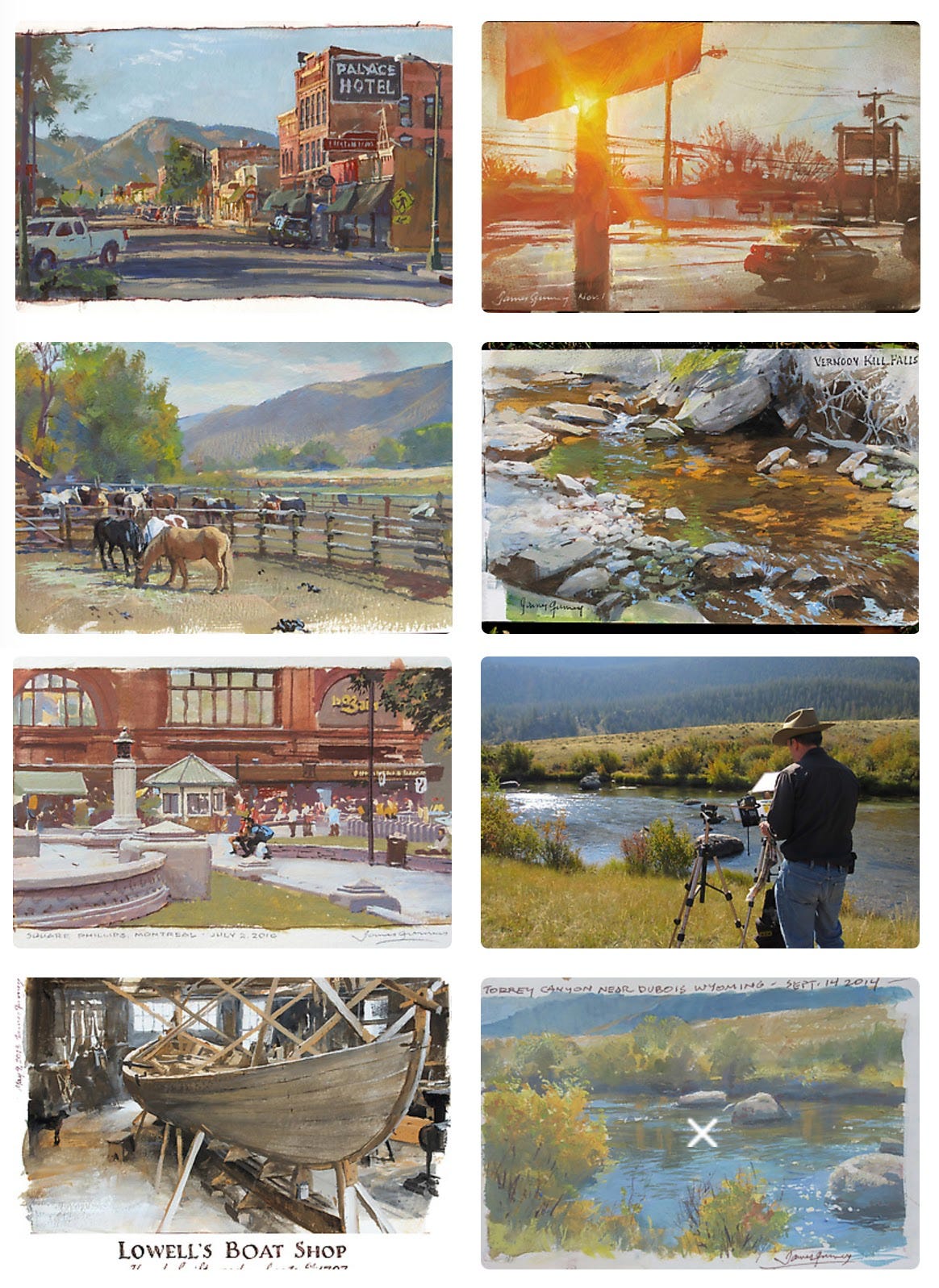 Casein in Your Ears - by James Gurney - Paint Here