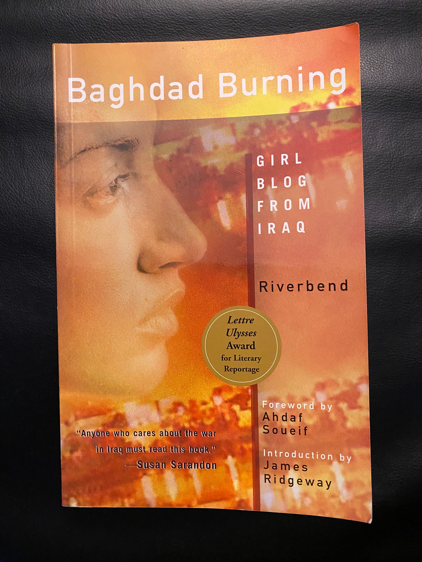 Photo of book Baghdad Burning by Riverbend