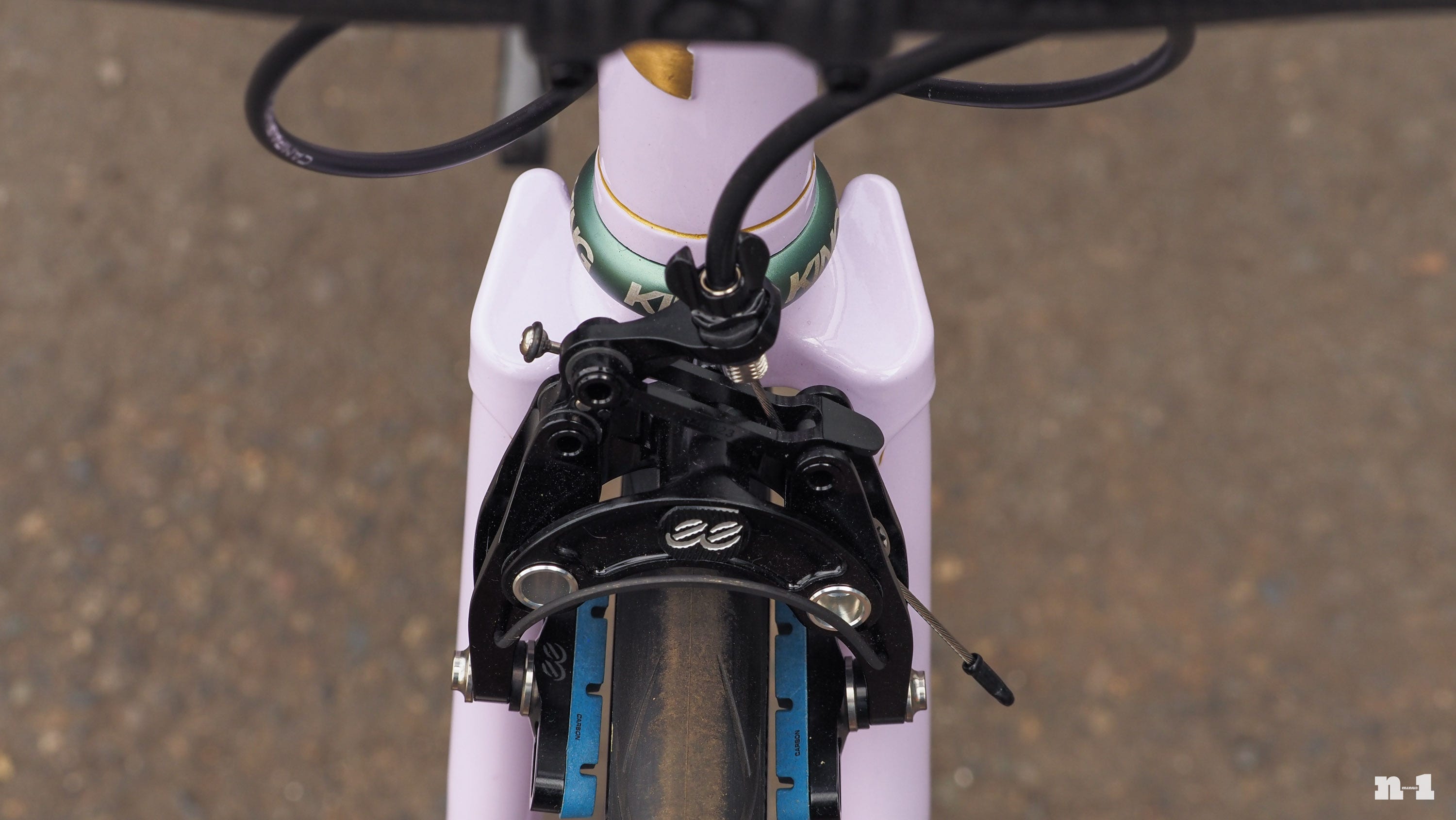 Saltair ultralight road bike fork crown