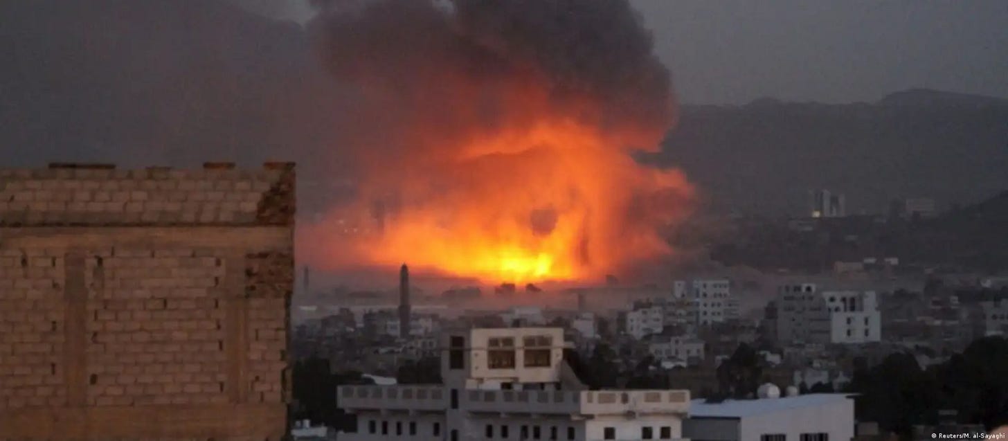 Saudi strikes Houthi military HQ Saudi strikes Houthi military HQ