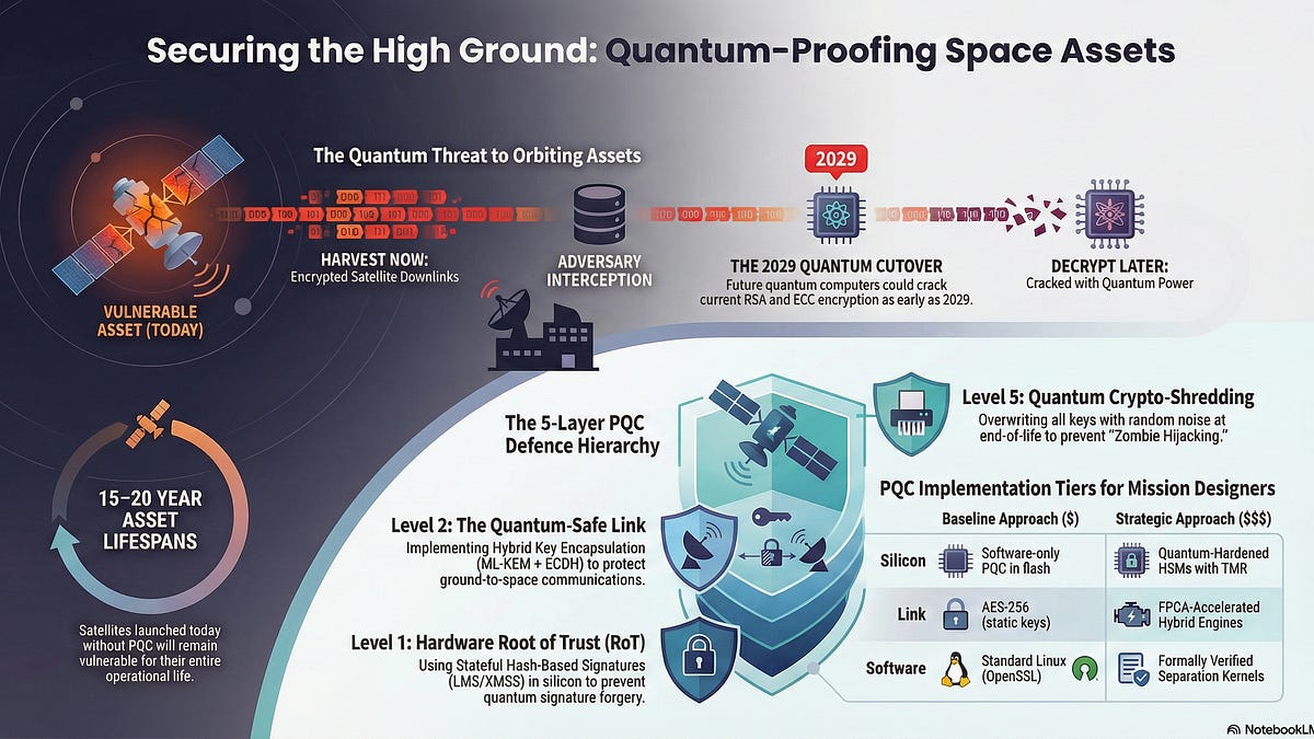 Satellite Post-Quantum Cryptography (PQC) [Strategy]
