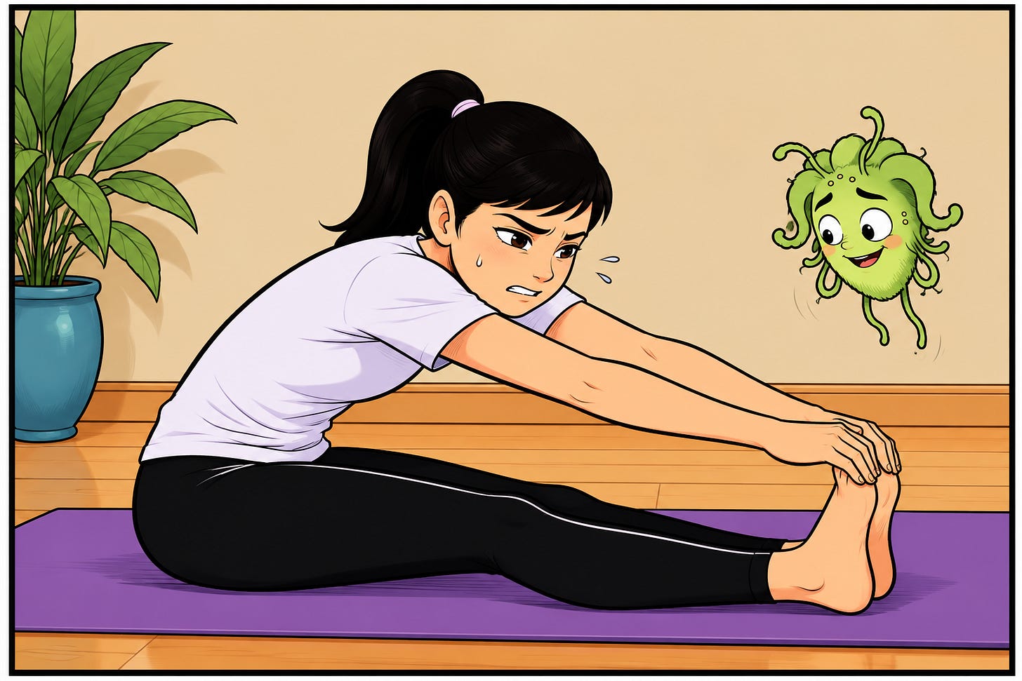 Zara stretches 