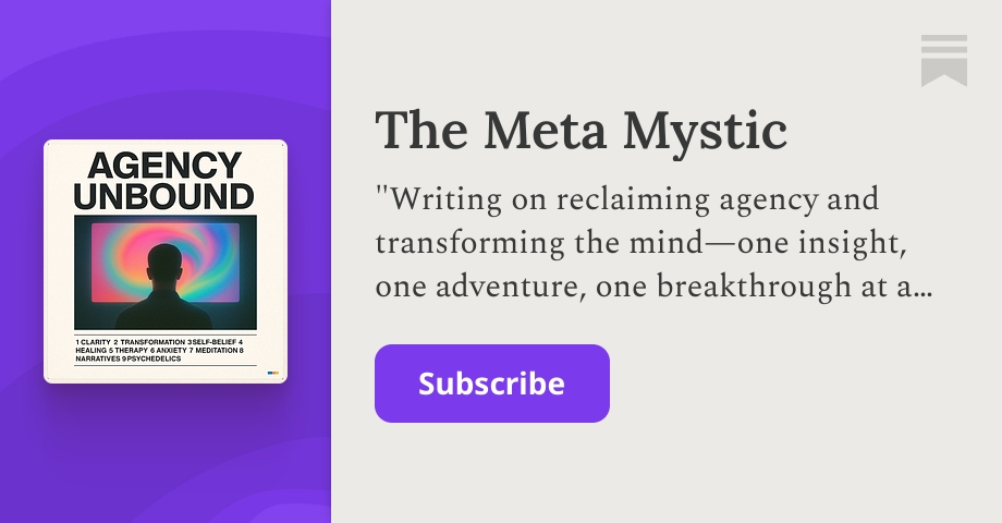ravarora.substack.com - Rav Arora - Meta Mystic Journal #2: Internal Family System of Mental Models