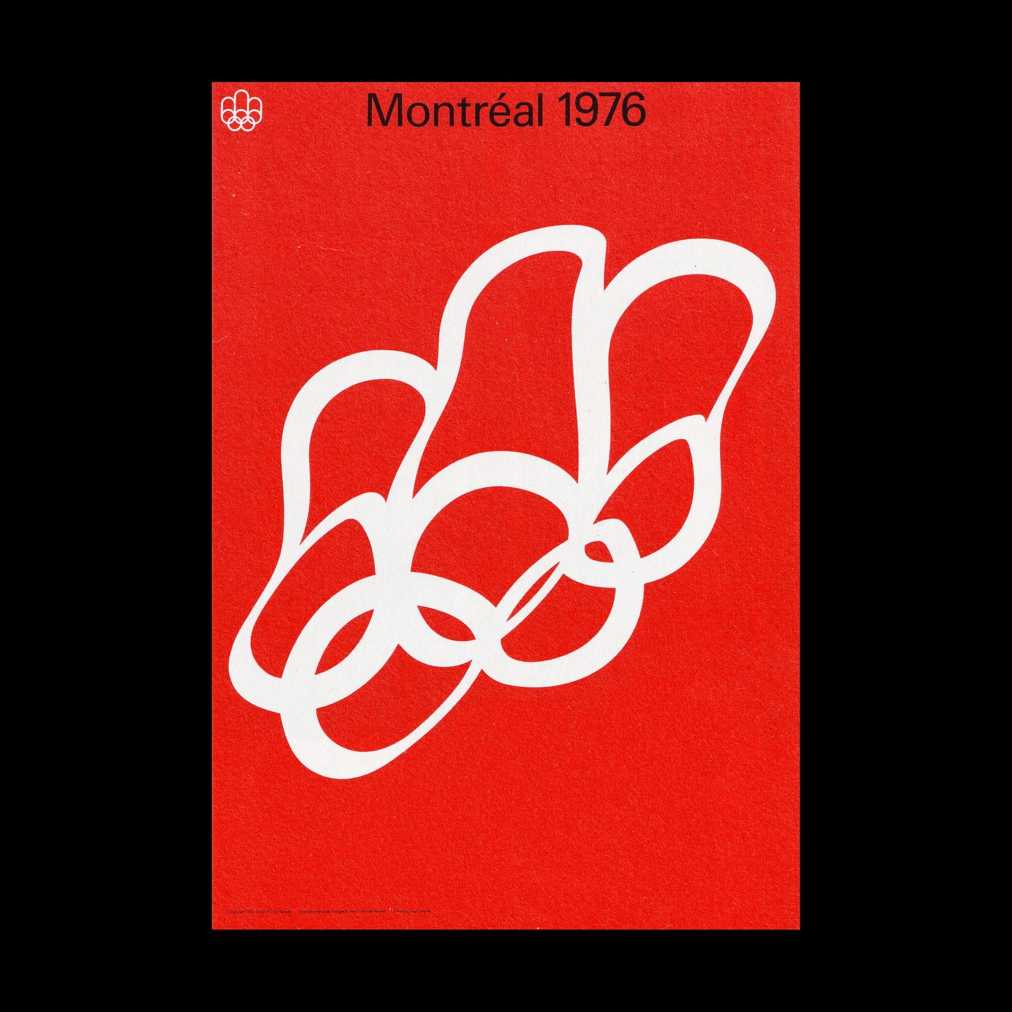 Poster, Montreal 76, Yvon Laroche