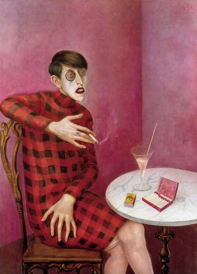 Portrait of the Journalist Sylvia von Harden (1926)