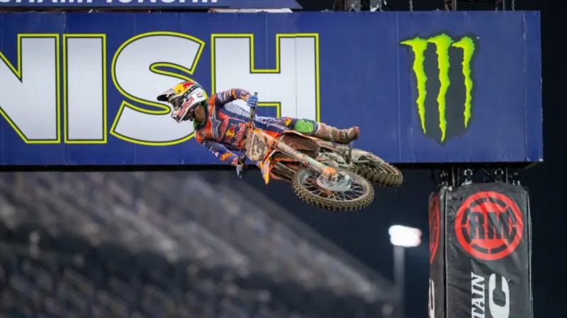 Eli Tomac sets overall Daytona record with eighth Supercross win | Powersports Business Eli Tomac sets overall Daytona record with eighth Supercross win | Powersports Business