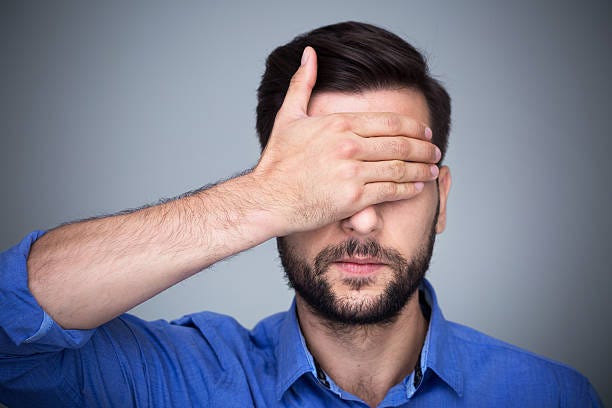 4,100+ Man Covering Eyes Stock Photos, Pictures & Royalty-Free Images -  iStock | Man covering eyes woman