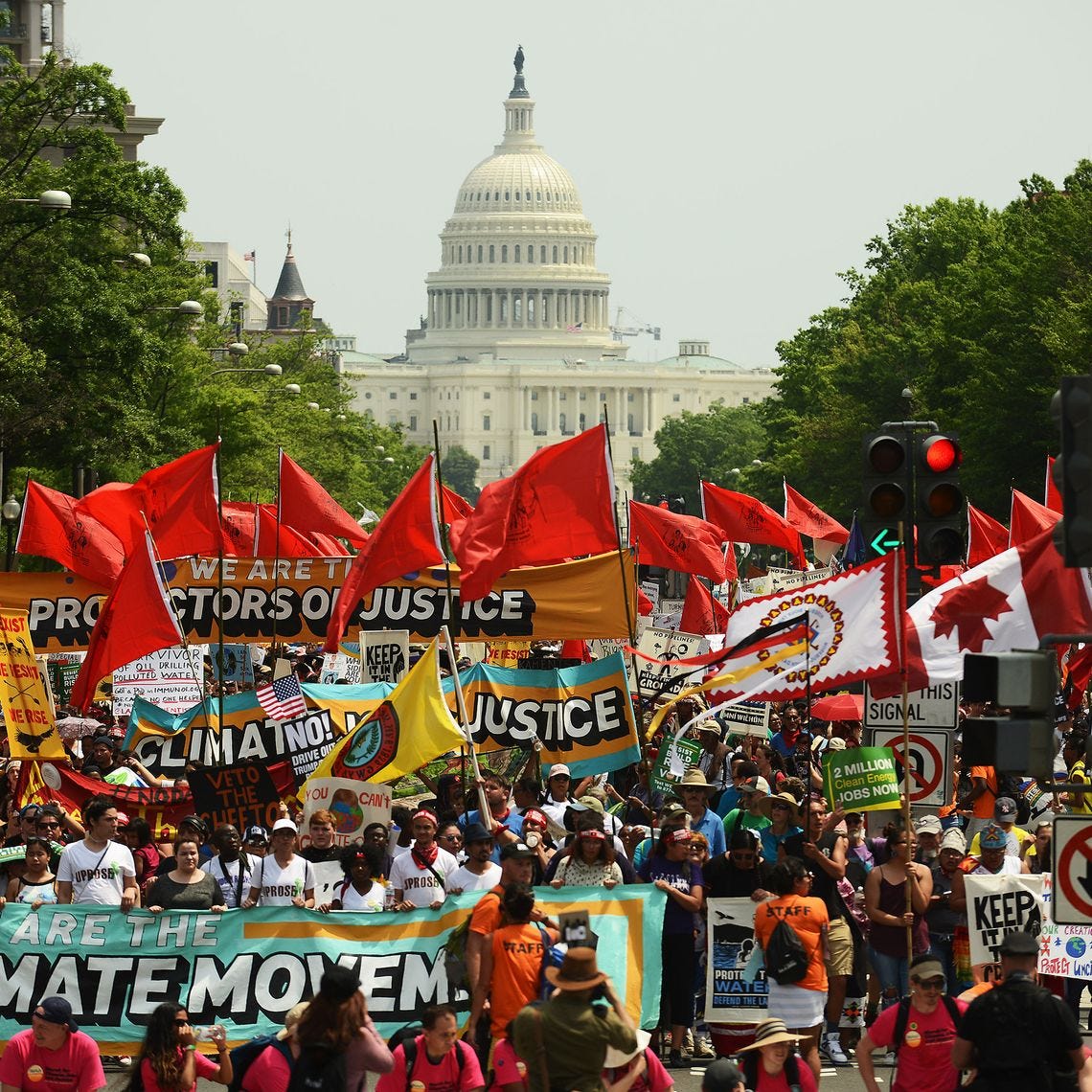 The Birth of a Progressive Protest Movement Under Trump