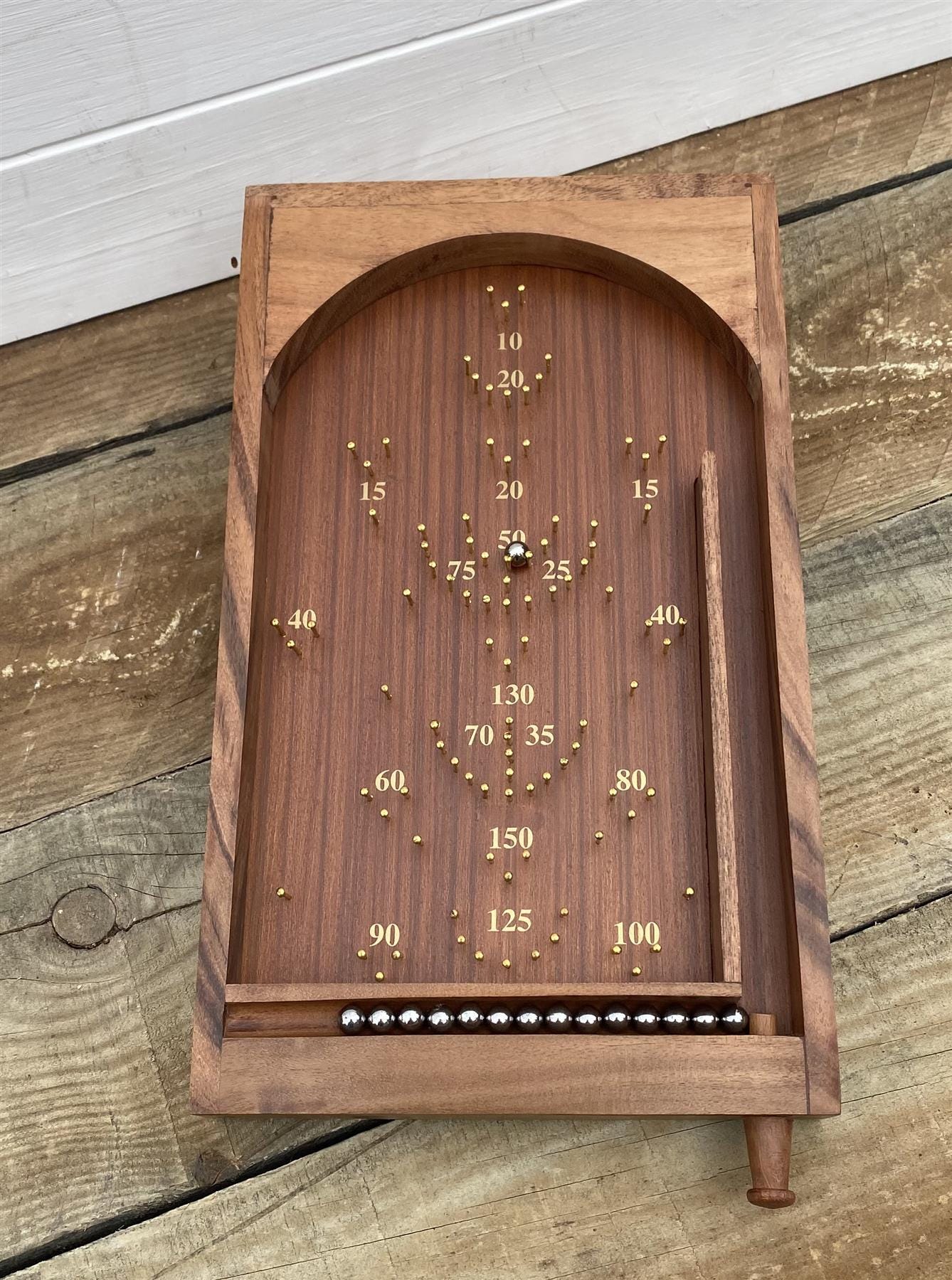 Large Bagatelle Table Top Wooden Pinball Game Brass Retro Art Décor Vi – Thorness.co.uk Large Bagatelle Table Top Wooden Pinball Game Brass Retro Art Décor Vi – Thorness.co.uk