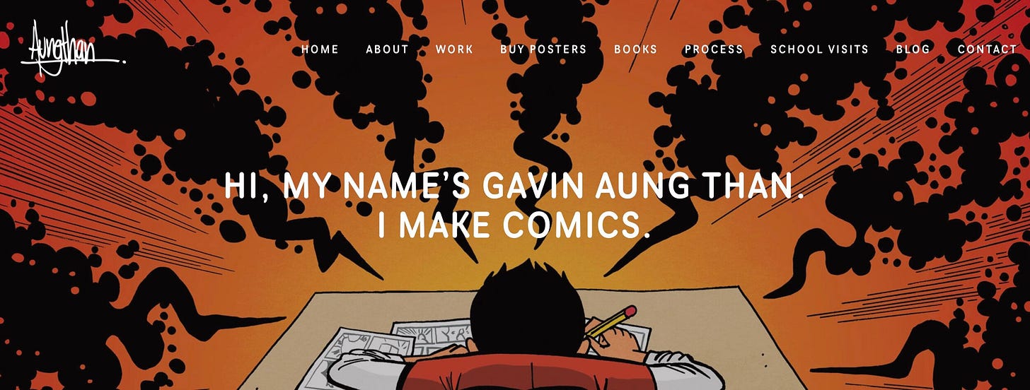 Visit Gavin’s website by clicking above.