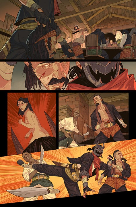 Bandits of Batavia preview art. 
