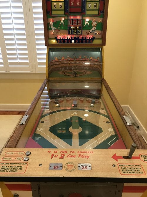 Short Stop baseball Pinball Machine Short Stop baseball Pinball Machine