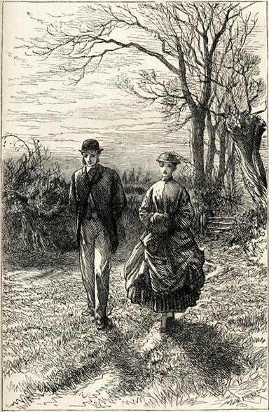 A person and person walking in a park

AI-generated content may be incorrect.