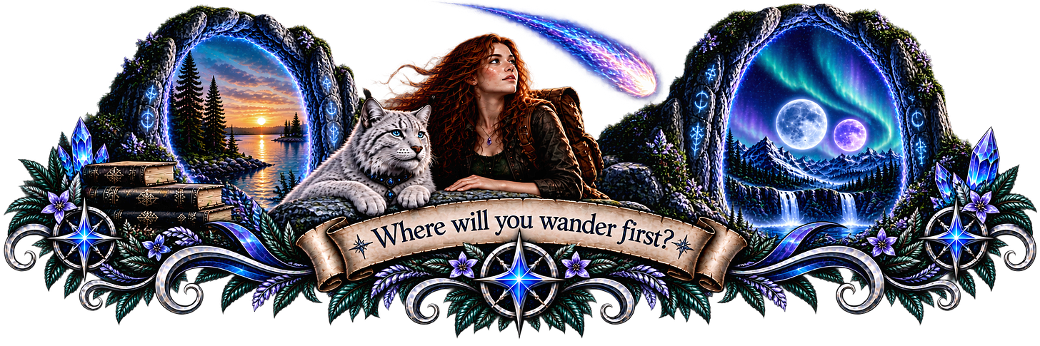 Where will you wander first? Where will you wander first?
