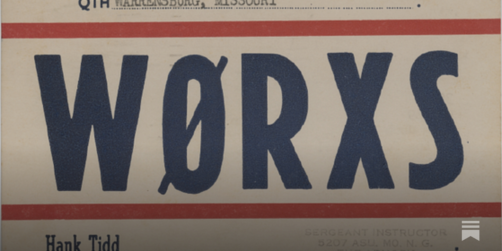 The Graphic Design of Ham Radio: QSL Postcards