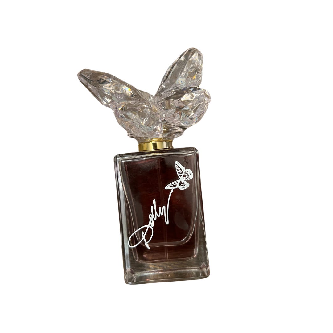 Dolly Parton bottle of perfume