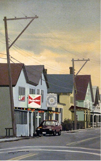 A car parked on the side of a street

Description automatically generated
