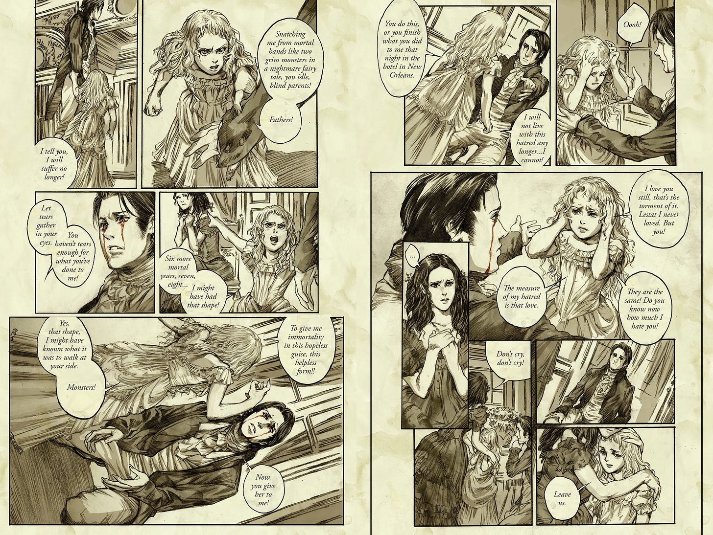 Interview with the Vampire: Claudia's Story - Art by Ashley Witter
